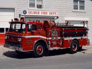 Ford C-750 Firetruck by King-Seagrave 1972 года